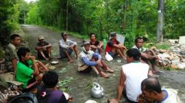 GUGUR GUNUNG DI TINGKAT RT