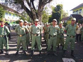 LINMAS APEL SIAP SIAGA PEMILU 2019