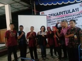 Desa Dengok Rekapitulasi Surat Suara di kecamatan 12 jam