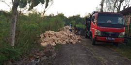 Material Talud sudah Siap dipasang