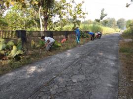 Kerjabakti menjelang hari raya