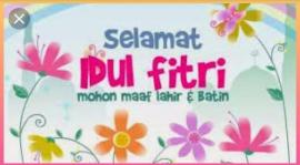 Rangkaian Kata Ucapan Selamat Idul Fitri 1440 H/2019 M