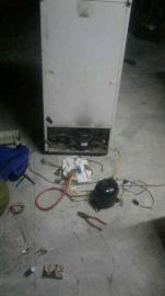 Servis Kulkas hasil Pelatihan BLK