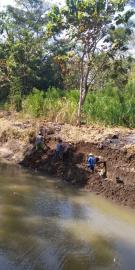 Tahapan Pembangunan talud Padas