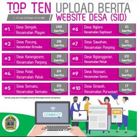 Desa Dengok Masuk Top Ten Berita SID TerUpdate