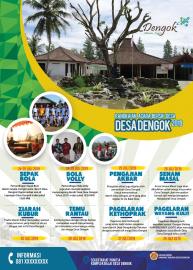 Pamflet Bersih Desa Siap Launcing