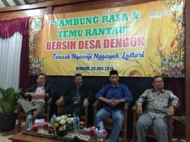 Kepala DP3AKBPM&D hadiri acara Sambung rasa dan temu rantaubDesa Dengok