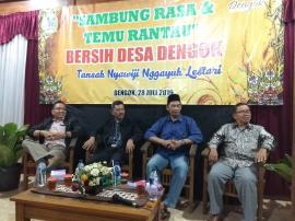 Camat Playen hadiri Temu rantau di desa dengok