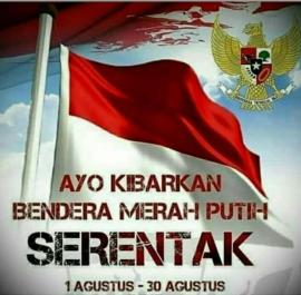 Himbauan Kibarkan Bendera Merah Putih di Bulan Agustus 