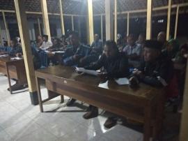 Rapat Panitia Pembangunan Balai Desa