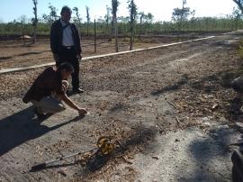 Persiapan Pengerjaan Aspal Jalan