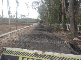 ASPAL DEPAN BALE DUSUN DENGOK IV