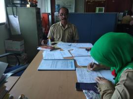 Persiapan wayang Cakruk di Desa Dengok