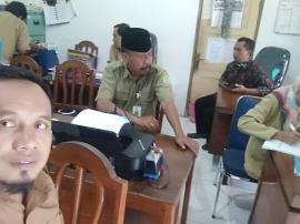 Memantau Pendaftaran PPS Desa Dengok