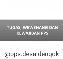 Tugas PPS di Lingkungan Desa/Kalurahan