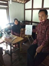 Sahabat Disabil terima BST melalui Kantor Pos