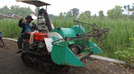 Treser Perontok Padi Milik Poktan Dengok II