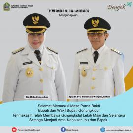 Ucapan Untuk Bupati Gunungkidul