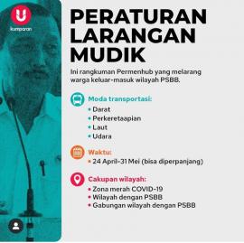 Info Larangan Mudik