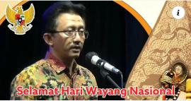 Selamat Hari Wayang Nasional