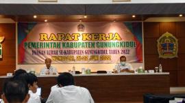 Rapat Kerja Lurah Se Kabupaten Gunungkidul