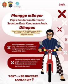 Penghapusan Sanksi  Kendaraan Bermotor