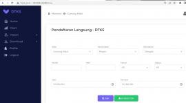 Pendaftaran Langsung - DTKS