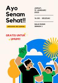 Info Senam Sehat Padukuhan Dengok III