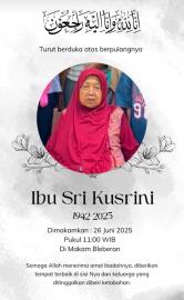 Pawartos Lelayu: Ibu Sri Kusrini Binti Harjo Wonotriman