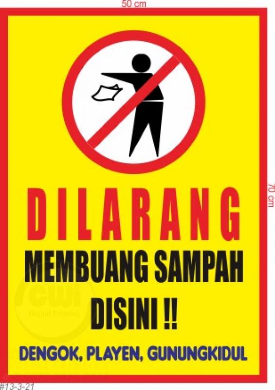 Di Larang Buang Sampah Sembarangan Website Dengok 8353